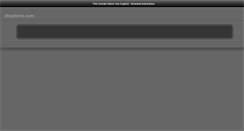 Desktop Screenshot of dtoptions.com